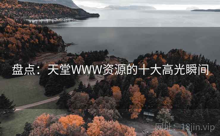 盘点:天堂WWW资源的十大高光瞬间