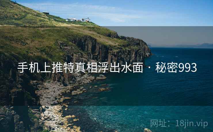 手机上推特真相浮出水面 · 秘密993 手机上推特真相浮出水面 · 秘密993